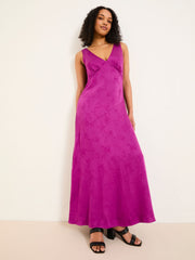 Josephine Purple Slip Dress