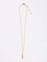 Gold Tone Triple Circle Pendant Necklace