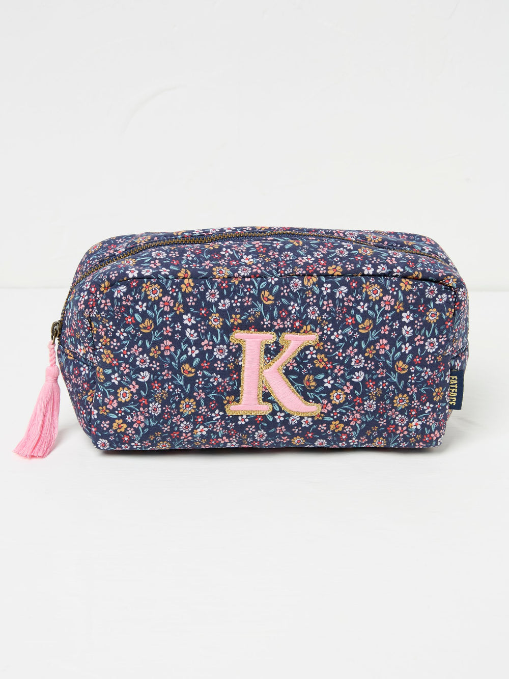 Multi Colour Alphabet Cosmetic Bag
