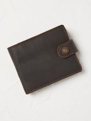 Brown Multi Compartment Leather Wallet