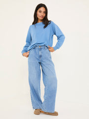 Georgia Blue Cobalt Crew Sweatshirt