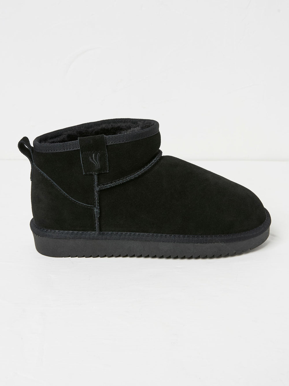 Maeve Black Mini Boot Slippers