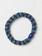 Navy Blue Twist Hair Tie