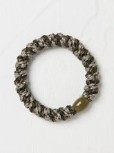 Khaki Green Twist Hair Tie