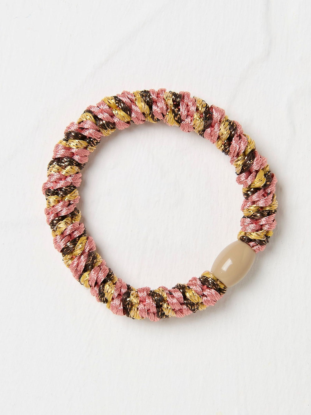 Pink Twist Hair Tie