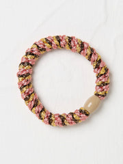 Pink Twist Hair Tie