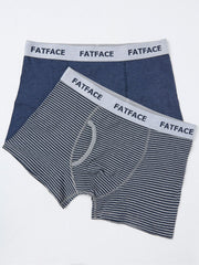 Blue Brighton Stripe Classic Boxers 2 Pack