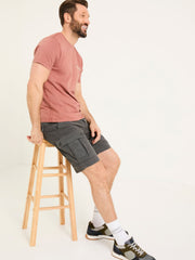 Breakyard Dark Grey Cargo Shorts
