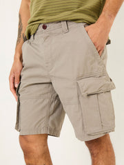 Bude Light Grey Cargo Shorts