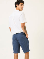 Navy Stow Garment Dye Shorts