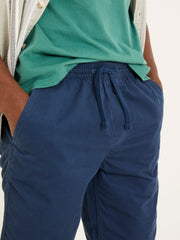 Seaton Navy Blue Pull On Shorts