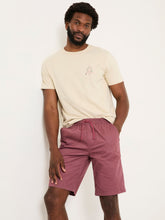 Seaton Plum Purple Pull On Shorts