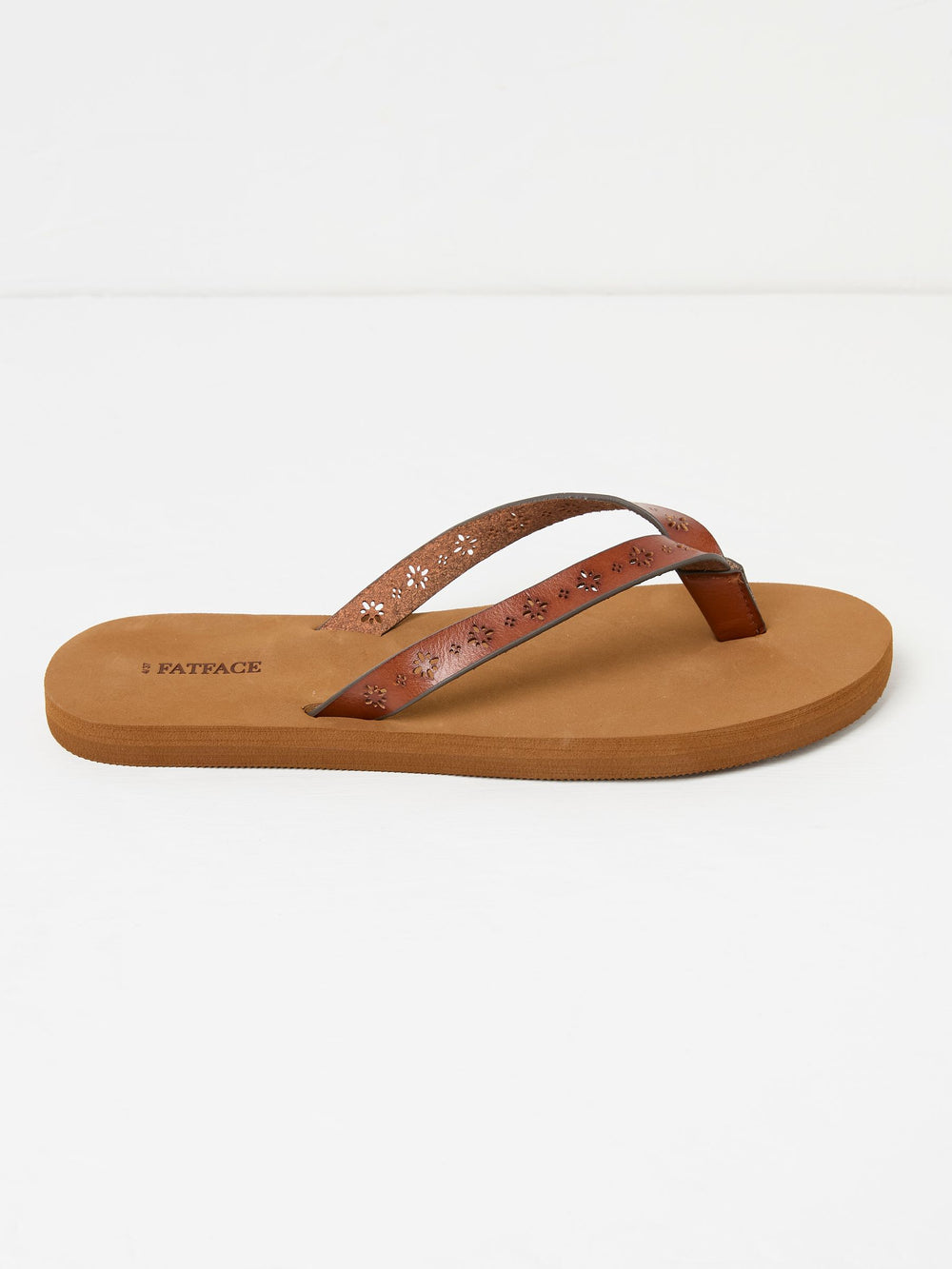 Tan Brown Emmy Flip Flops
