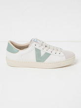 Victoria Berlin White & Green Trainers
