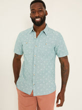 Light Blue Tile Short Sleeve Shirt