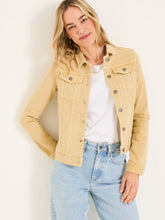 Tasha Dark Yellow Denim Jacket