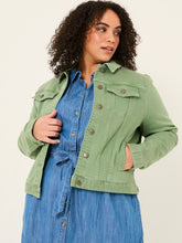 Tasha Green Denim Jacket