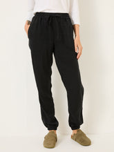Lyme Black Cuffed Joggers