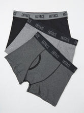 Black & Grey Classic Boxers 3 Pack