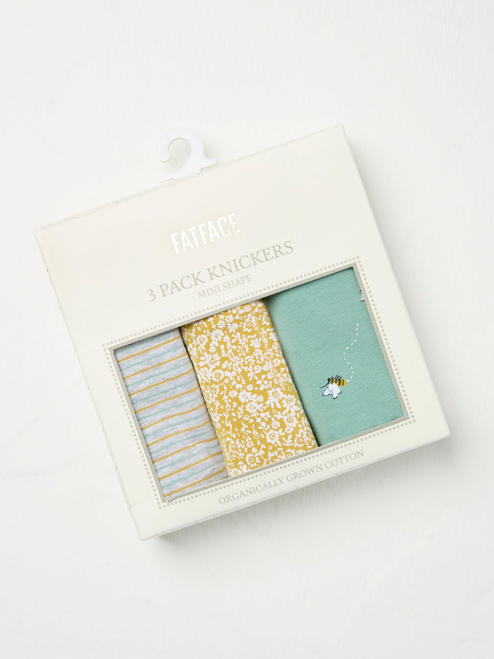 Green/Grey/Yellow 3 Pack Knickers