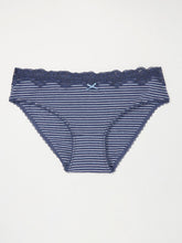 Blue Striped Mini Knickers