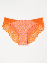 Orange Floral Cheeky Knickers