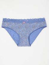 Blue Vine Floral Mini Knickers