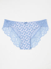 Light Blue Floral Cheeky Knickers