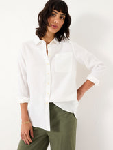 White Olivia Linen Shirt