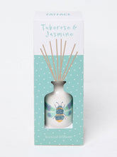 White Multi Bee Print Ceramic Diffuser