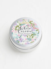 White Coconut Orange & Neroli Solid Shampoo in a Tin