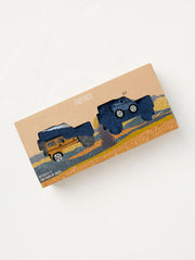 Blue 2 Pairs of Off Roader Socks in a Box