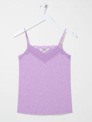 Lilac Purple V-Neck Vest