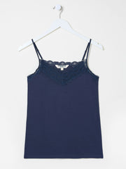 Blue V-Neck Vest
