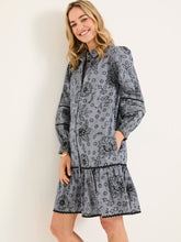 Kitty Chambray Blue Embroidered Dress