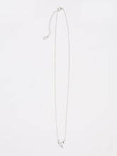 Silver Tone Bow Necklace