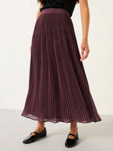 Paignton Dusky Purple Midi Skirt