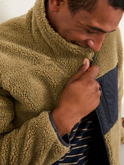 Tromso Khaki Green Fleece Jacket