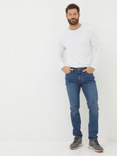 Indigo Blue Straight Fit Jeans
