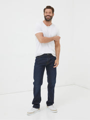 Dark Vintage Blue Straight Fit Straight Fit Jeans