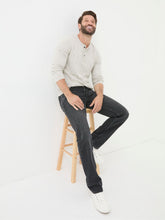 Washed Black Straight Fit Jeans