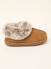 Maia Tan Brown Boot Slipper