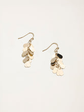Gold Tone Multi Drop Earrings