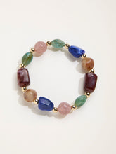 Multi Colour Large Bead Bracelet
