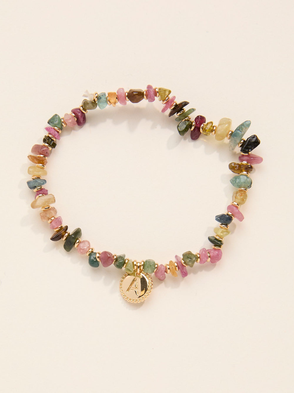 Multi Colour Alphabet Bracelet