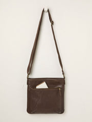 Annie Chocolate Brown Crossbody Bag