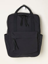 Black Nylon Backpack