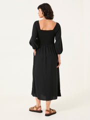 Adele Black Midi Dress