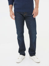 Dark Vintage Blue Straight Fit Jeans
