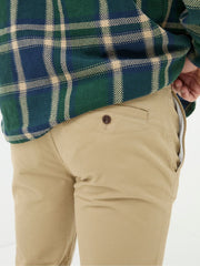 Stone Beige Modern Coastal Chinos